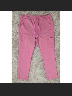 Figs  Pink Straight Leg